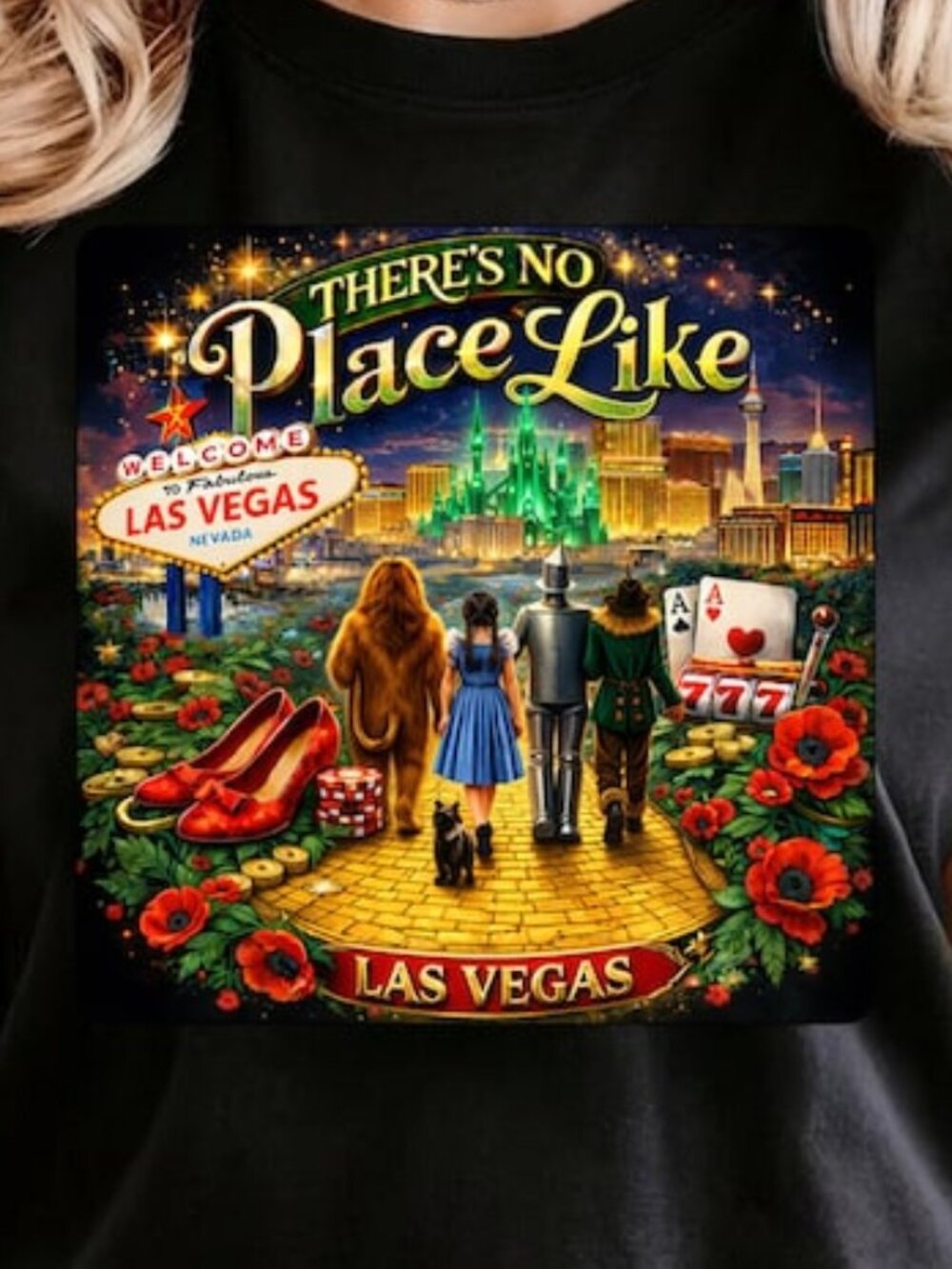 Wizard Of Oz Las Vegas Shirt Girls Trip To The Las Vegas Sphere Sweatshirt 1257 - Picture 2 of 5